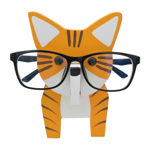 VIPbuy Cat Shaped Wood Carved Glasses Holder - Image 2