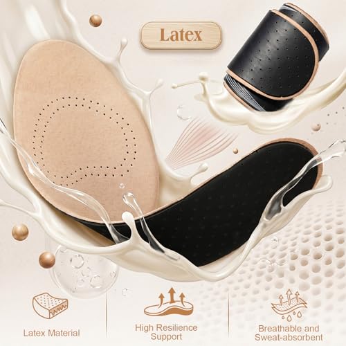 Plantillas de cuero para zapatos Janmercy 2 pares 35-40 miniatura 5