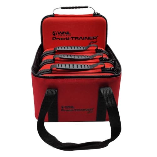 WNL Products WL320ES-4 for Training Use Only AED Practi-Trainer Mini Ultra-Compact AED Training Kit with Voice Prompts & LED Indicators (4 Pack)