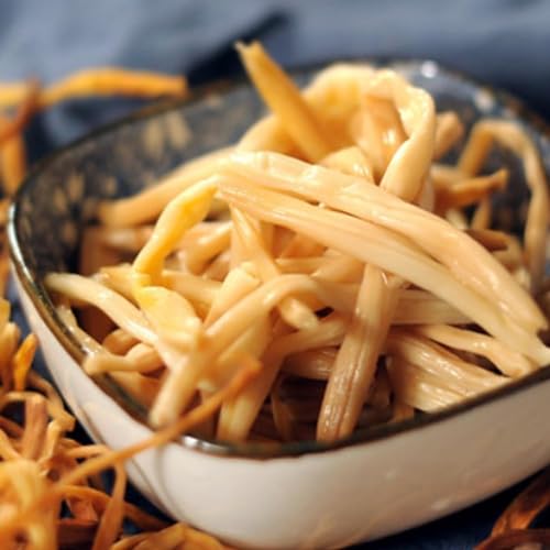 Meekus Dried Lily Flower, Dried Lily Flower Bubs, Dried Huang Hua Cai, Jin Zhen Cai 7 Oz 金针菜 Dried Lily Buds for Chinese Cooking (198 g) 1 PACK