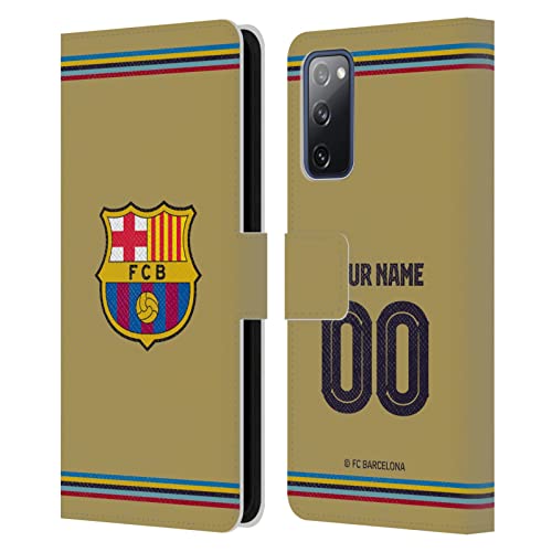 Housse portefeuille Samsung S20 FE FC Barcelona protectrice avec fentes pour cartes