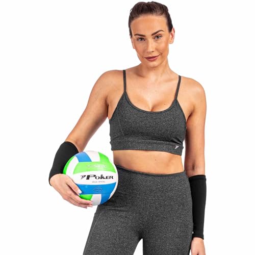 MANGUITO CURTO PARA ESPORTES 09151-PT - PRETO/BRANCO U