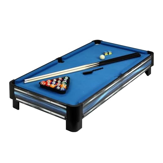 Hathaway Breakout 40-in Tabletop Pool Table, Blue