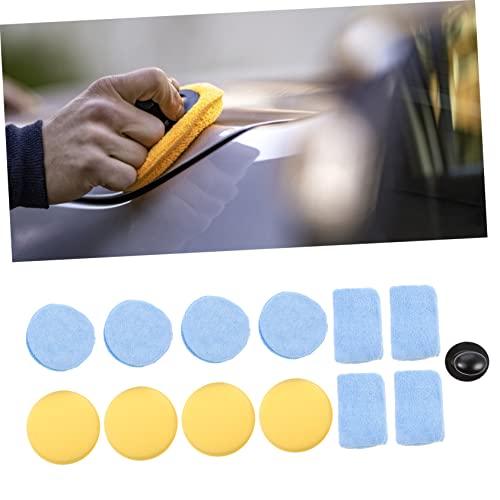 13 Peças esponja de depilação limpeza automotiva cera automotiva Esponja de polimento carro pano de