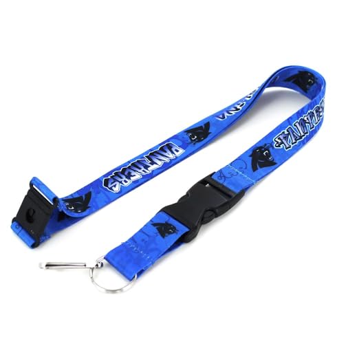 aminco NFL Carolina Panthers Graffiti Lanyard