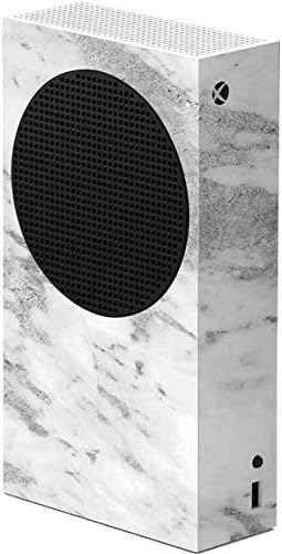 Skinit Decal Gaming Skin Compatible with Xbox Series S Console - Grey Marble Ink Design