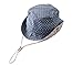 GEMVIE-Cappello da Pescatore Bambini 3 Mesi- 6 Anni Stampa Modello Puntini Cappello da Sole Anti-UV Pieghevole in Cotone Berretto Cappelli da Esterno (Circonferenza della Testa 49-51 cm)