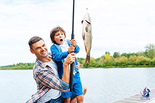 image for Halisis Fishing Lures Kit – Fly Fishing Lures Gear – Hooks, Jigs, 