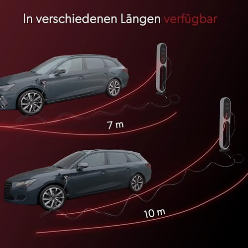 Siwitec Typ 2 Ladekabel 22 kW, 7 Meter, 32 A, Mode 3 für Elektroautos
