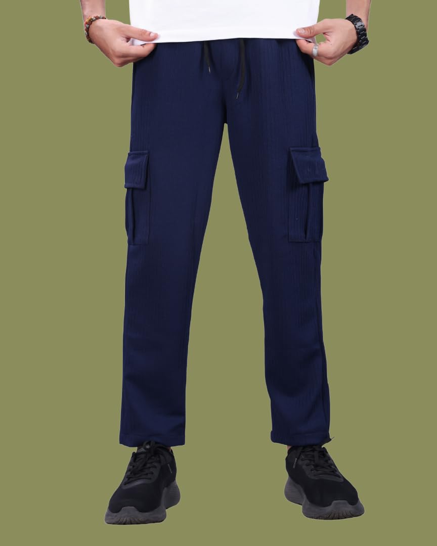 Men’s Outdoor Cargo Pants Breathable Polyester with Adjustable Waist and 4 Pockets_BRGG020_Parent-picture-30