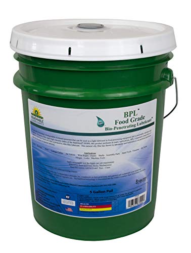 Renewable Lubricants Food Grade Bio-Penetrating Lubricant, 5 Gallon Pail