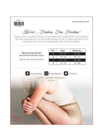 Image of Kix`ies Stockings For Women | Thigh High Stockings with No-Slip Grip Stay Ups Thigh Bands | Womens Thigh High Stockings