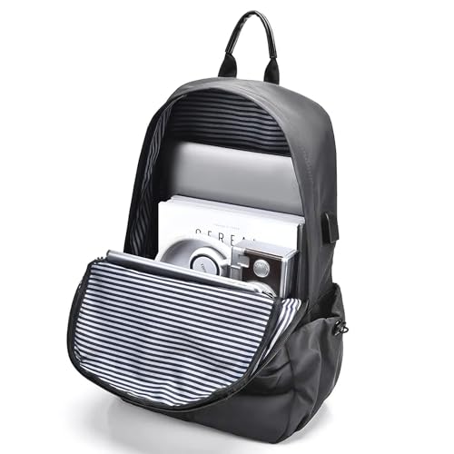 Mochila Impermeável Para Estudo e Trabalho Com Compartimento para Notebook e Zíper Protegido Emborra
