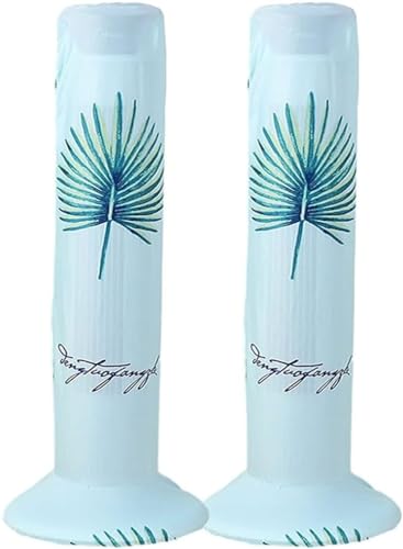 Cubierta de Ventilador, Funda Protectora para Ventiladores Elástico Antipolvo Fundas de Ventilador Lavable Cubierta,Para la Mayoría de Ventiladores de Torre de Suelo (90-105cm,Follaje)