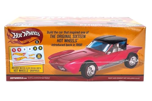 Kit de modelo Hot Wheels Python a escala 1:25 miniatura 2