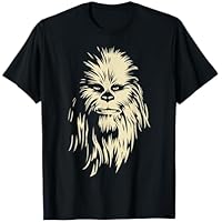 Star Wars Chewbacca Face Shadow Graphic - Camiseta Camiseta
