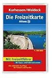  Kurhessen /Waldeck: 1:100000: Wanderparkplätze, Fahrradtouren, Die schönsten Biergärten & Ausflugslokale. Die schönsten Ausflüge für Freizeit und Familie