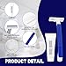Disposable Razors in Bulk,razors individually wrapped bulk,Twin Blade Razors with Clear Safety Cap and Shaving Cream, Razors For Homeless, Hotel,Air Bnb,Shelter/Homeless/Travel (100PCS)