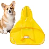 Protection contre la pluie : conçu avec un matériau imperméable haute densité, ce manteau de pluie pour chien offre une protection contre les fortes pluies et les vents forts. Nettoyage sans effort et séchage rapide pour un confort optimal