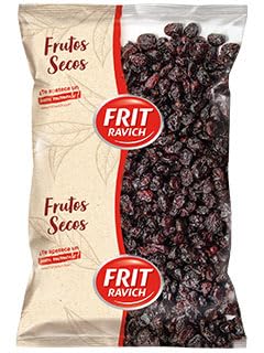 Canneberges Rouges Entières - Fruits Charnus Riches en Antioxydants pour Salades et Bowls - Pack de 5 x 1kg
