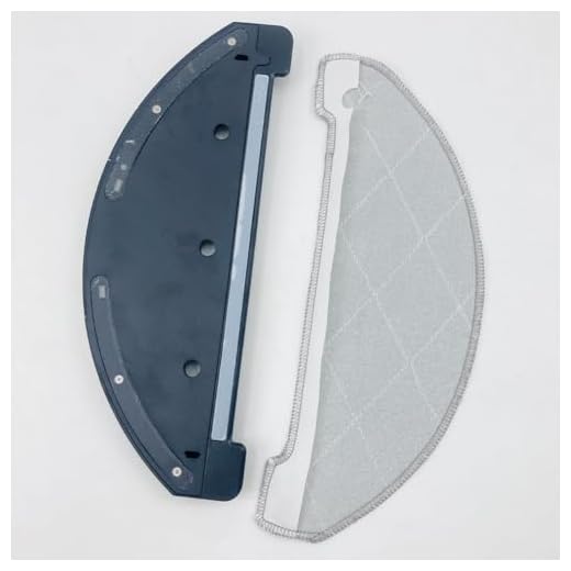 RichVibe Soporte de mopa y almohadillas de microfibra para aspiradora Cecotec Conga 5290 Ultra, accesorios de construcción, plástico con marco de rendimiento duradero