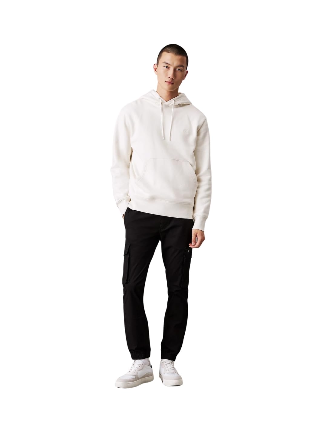 Calvin Klein Uomo Pantaloni Cargo Skinny Fit con Tasche
