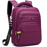 Mochila Bolsa Masculina Feminina Reforçada Semi Impermeável Escolar Faculdade Trabalho Viagem Resistente Executiva (Vinho)