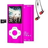MP3 Player, Hotechs Music Player with 16GB Memory SD Card with Photo/Video Play/FM Radio/Voice...