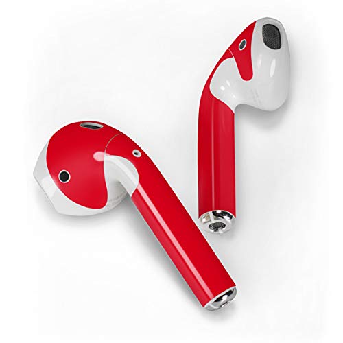 Skinit Decal Audio Skin Compatible with Apple AirPods 2 - Red Design