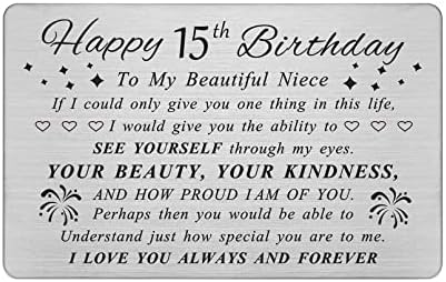 DEGASKEN Grandson 16th Birthday Card - Birthday Gifts for 16 Year Old Grandson - 16th Birthday Decorations for Boys, Personalized Engraved Wallet card