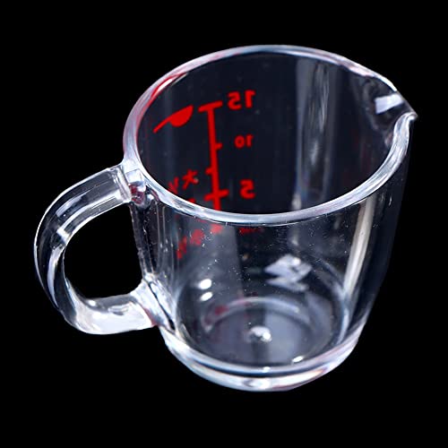 Vaso medidor de plástico simple para cocina miniatura 5
