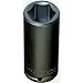 Proto J7348H Impact Socket, 1/2 In Dr, 1-1/2 In, 6 pt