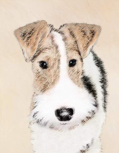 CICIDI Wire-Fox-Terrier-Gemälde – niedliches originelles Hunde-Kunst-Puzzle, 1000 Teile für Erwachsene, Unterhaltung… – Bild 3