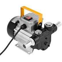 Self Priming Electric Oil Pump, 110V AC 550W 16GPM Transfer Fuel Fluid Pump Diesel for Oil Kerosene Strong Power for Mines, Construction Sites, Fishing Boats, Pleasure Boats