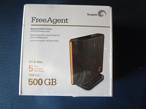 Seagate FreeAgent 500 GB 3.5-Inch USB 2.0 Hard Drive ST305004FDA1E1-RK