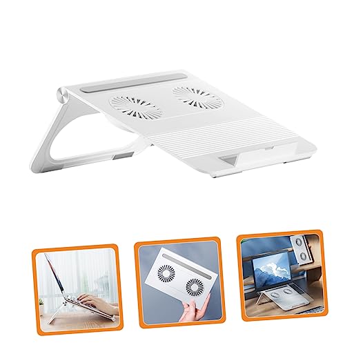 Support ordinateur portable ventilé au bureau ou à la maison pour télétravail ergonomique
