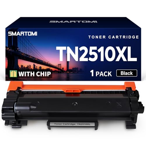 TN2510 TN2510XL Toner TN 2510XL TN-2510 XL Compatibile with Brother HL-L2400DWE HL-L2400DW HL-L2445DW DCP-L2627DWE MFC-L2800DW DCP-L2660DW DCP-L2665DW MFC-L2827DWXL MFC-L2860DWE (1 Black)