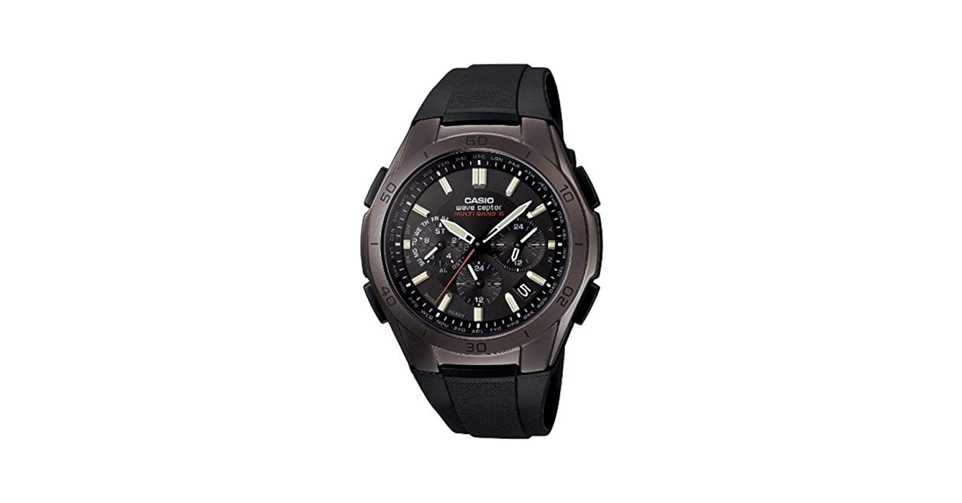 Amazon.com: Casio Wave Ceptor Solar - Multiband 6 Men's