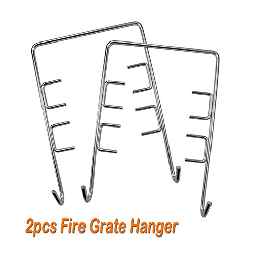 Mixrbbq 27 Inch Ash Pan For Chargriller 1224 1324 2121 2222 2727 2828 2929 Charcoal Grill, Fire Grate Replacement Part With 2Pcs Fire Grate Hanger, 27" Drip Pan #TOP2