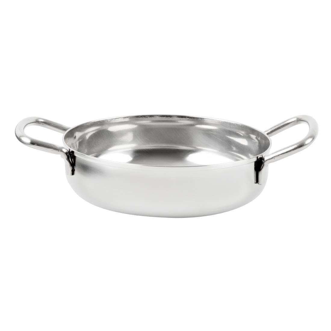 Olympia Table Presentation Double Handle Dish Stainless Steel, 125 mm