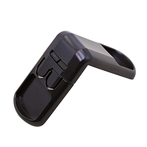 YideaHome ベビーガード ドアロックストッパー 4個 引き出しロック 子供安全ロック 指はさみ防止 ドアロックストッパー 耐震ラッチ 地震対策 (ブラック)