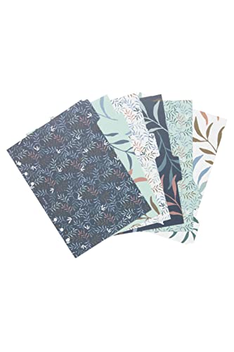 Intercalaires Filofax A5 Botanical illustres pour structurer vos projets au bureau ou a la maison