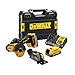 Produktbild Dewalt 18V Powerstack Akku-Multimaterialschneider DCS438E2T (76mm Scheiben-Ø, bürstenloser Motor, M10, inkl. Schutzhaube, 3x Trennscheiben, 2x 1,7 Ah Powerstack Akkus, Ladegerät, 1x TSTAK Box)