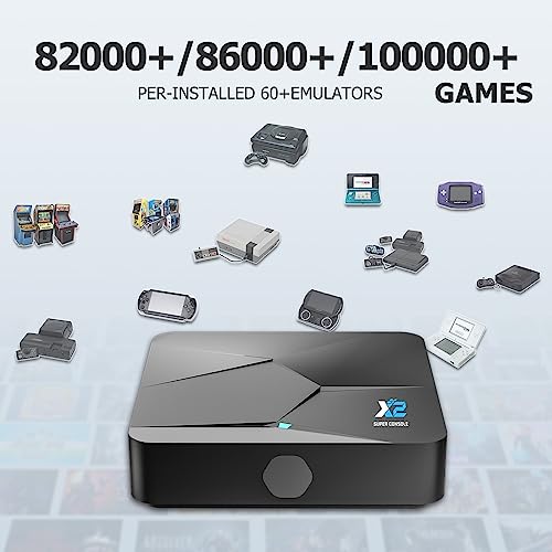 image for Bearway Super Console X2 Retro Video Game Consoles 108,000+ Games 60+E