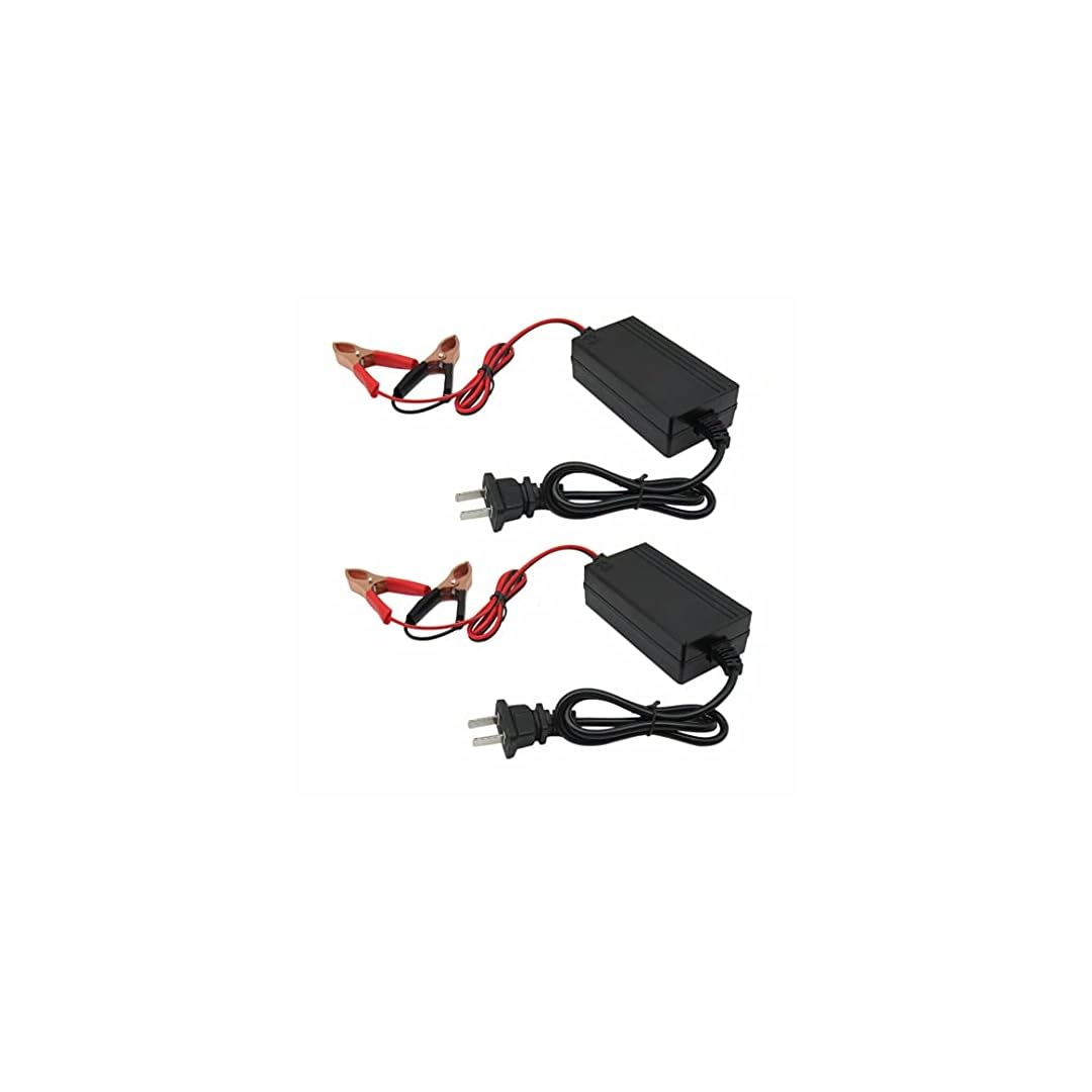 Performance 2 PACK 12V Auto Car Battery Charger Tender Trickle Maintainer Boat Motorcycle