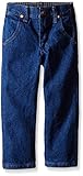 Wrangler Little Boys' Cowboy Cut Elastic Back Jeans