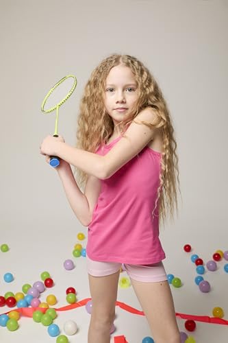 Image of Lilax Girls' Basic Solid Soft Dance Short for Gymnastics or Under Skirts