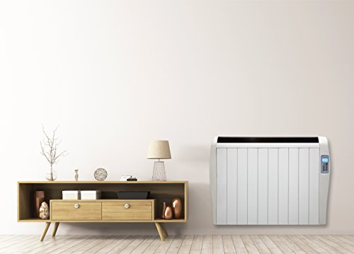 chemin’arte radiateur inertie 1500w radiateur inertie céramique 83 x 5 x 58 cm conçu en france