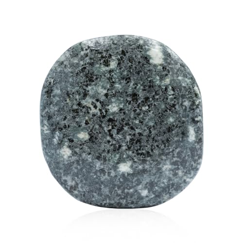 Starborn Preseli Bluestone (Stonehenge) Freeform Healing Crystal Palm Stone, Medium Size - 1 Piece