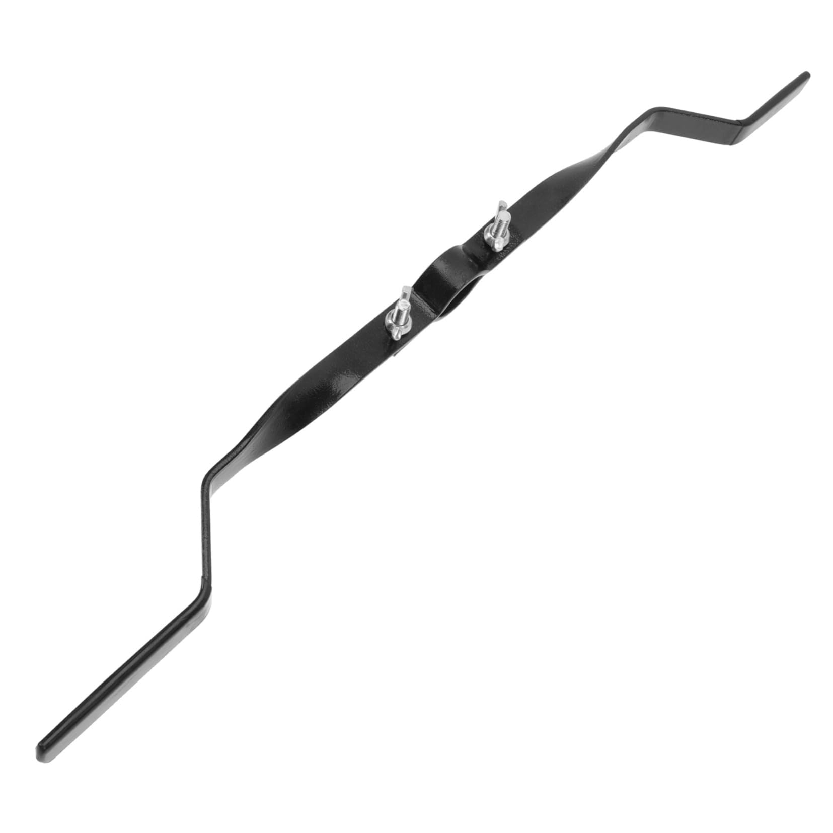 TOYANDONA Supporto per Tamburo in Ferro Nero Resistente Superficie Liscia e Rotonda, Accessorio Musicale per Professionisti e Principianti